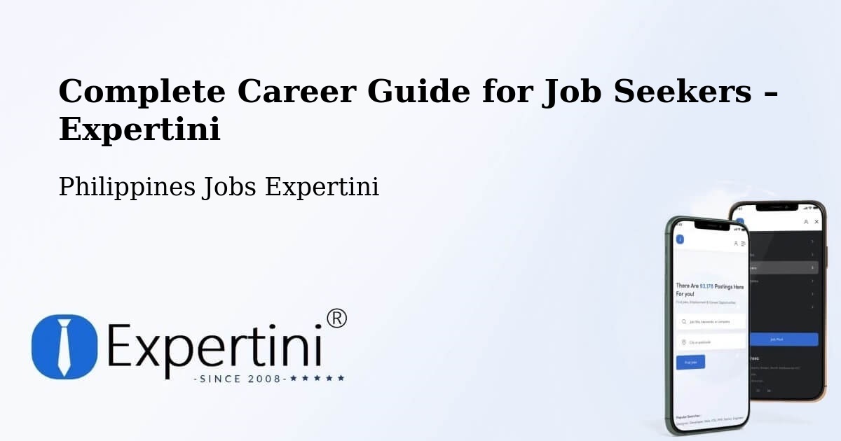 Career Guide for Job Seekers – Purac - Purac, Philippines Jobs Expertini