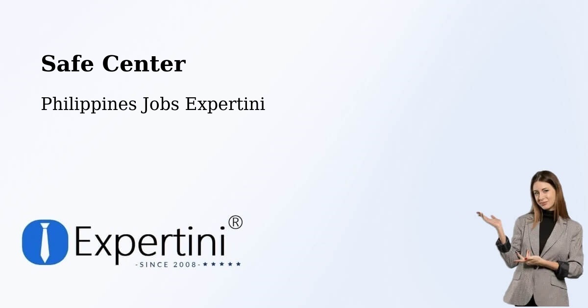Safety Center – Purac - Philippines Jobs Expertini