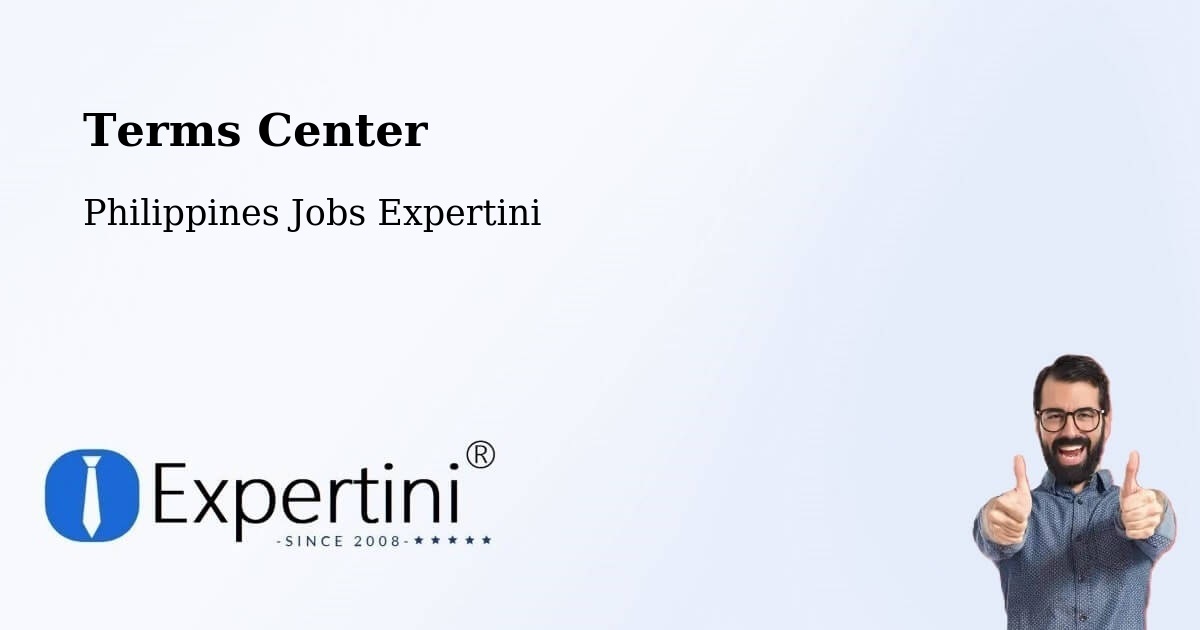 Terms of Service – Purac - Philippines Jobs Expertini